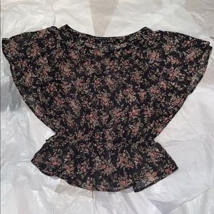 FANG Flowered Blouse